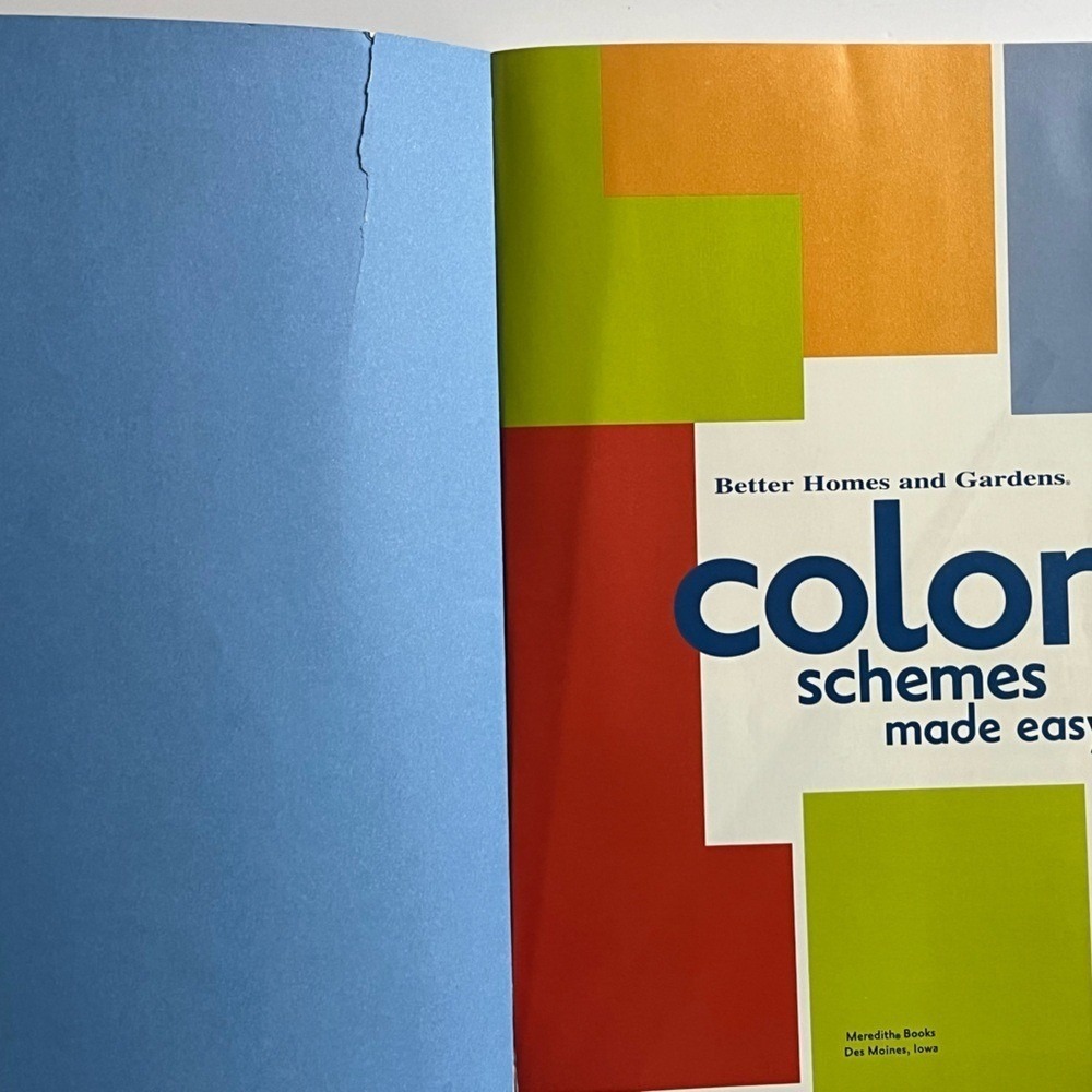Better Homes And Gardens Color Schemes Made Easy Book Vintage 2004 - Picture 7 of 13